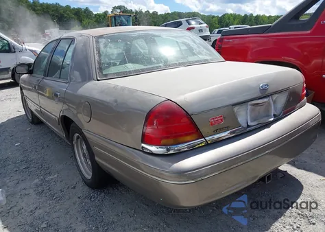 2001 Ford Crown Victoria Lx из США, поврежденный, VIN 2FAFP74WX1X107532